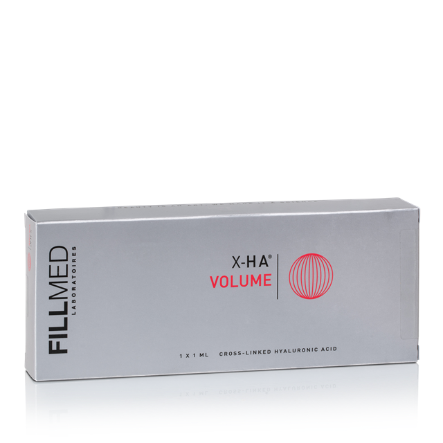 FILMED X-HA Volume box, 1ml cross-linked hyaluronic acid.