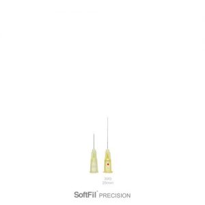 Two SoftFil Precision 30G 25mm needles.
